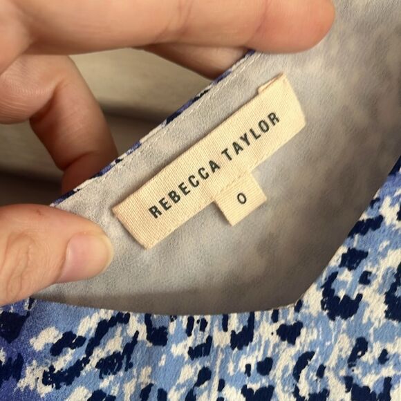 Rebecca‎ Taylor Leopard Silk Top - Picture 11 of 12